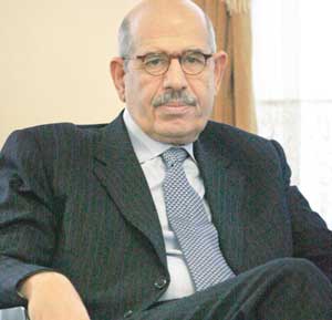 البرادعي: سأترشح حال ضمان انتخابات حرة ونزيهة