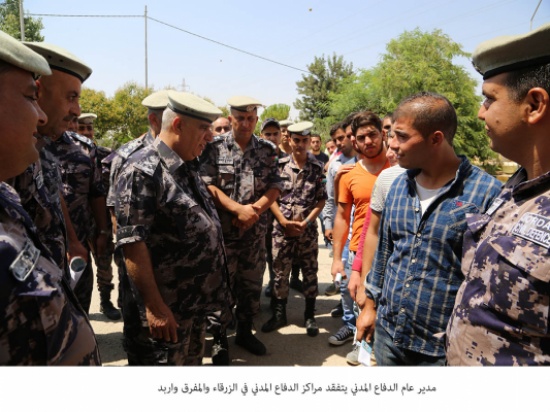 البزايعة يتفقد مراكز الدفاع المدني في الزرقاء والمفرق واربد البزايعة يتفقد مراكز الدفاع المدني في الزرقاء والمفرق واربد