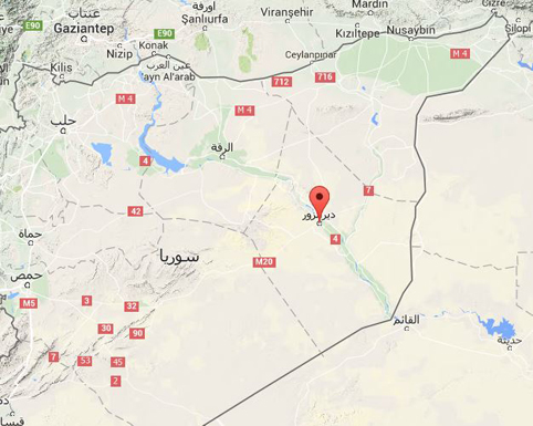 المعارضة السورية: تنظيم " داعش " يوسع سيطرته في محيط دير الزور