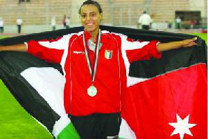 أول ميدالية للأردن في بطولة العرب لألعاب القوى