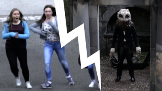 شاهد: وحش البومة يثير ذعر السكان