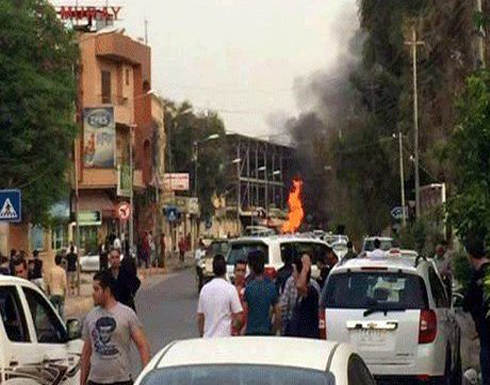 قتلى وجرحى بتفجير سيارة مفخخة قرب القنصلية الأمريكية في أربيل قتلى وجرحى بتفجير سيارة مفخخة قرب القنصلية الأمريكية في أربيل