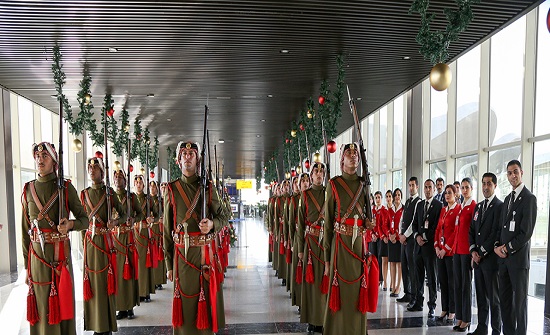 موسيقات القوات المسلحة تشارك باحتفالات الملكية بعيدها ال55