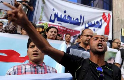 لجنة حماية الصحفيين: عدد الصحفيين في سجون مصر هو الاعلى على الاطلاق لجنة حماية الصحفيين: عدد الصحفيين في سجون مصر هو الاعلى على الاطلاق