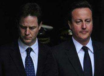 مباحثات بين كاميرون وكليغ لبحث إمكانية التحالف