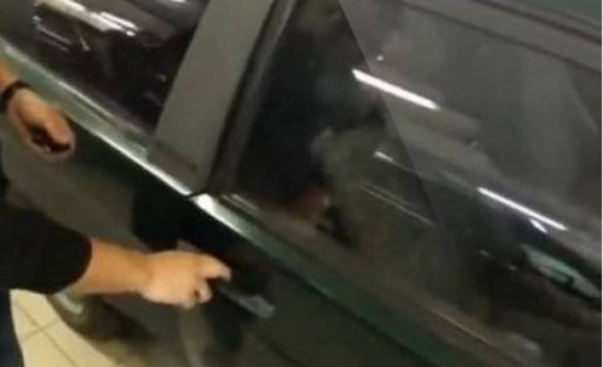 فيديو|طريقة مبتكرة لفتح السيارة في حال نسيت المفتاح بداخلها