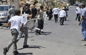 مواجهات بين الفلسطينيين والمستوطنين في القدس