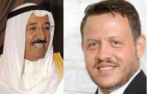 أمير الكويت يزور الاردن الاثنين المقبل