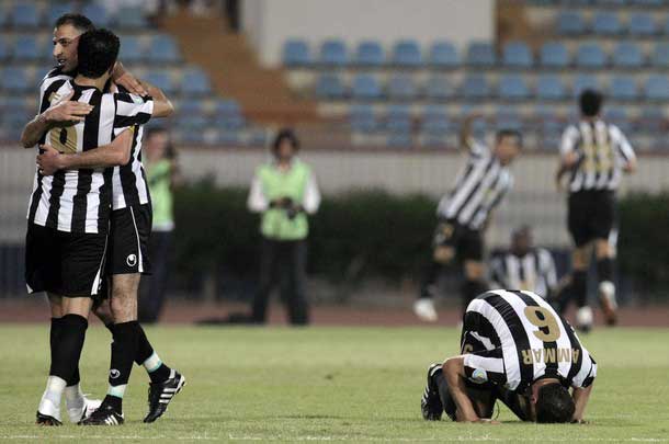 صور من قمة شباب الاردن وكاظمة في الكويت في كاس الاتحاد الاسيوي