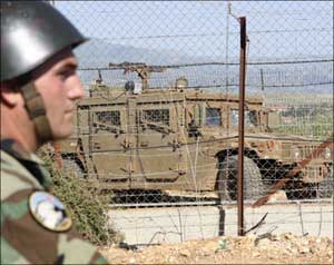 تحركات اسرائيلية مؤللة قبالة بلدة كفرشوبا اللبنانية