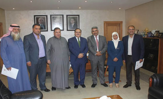 وزير التعليم العالي يلتقي رئيس واعضاء مجلس محافظة معان وزير التعليم العالي يلتقي رئيس واعضاء مجلس محافظة معان