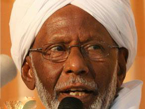 السلطات السودانية تعتقل الزعيم المعارض حسن الترابي 