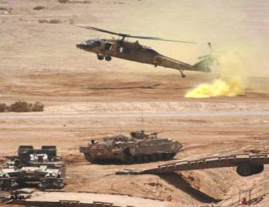 تدريب عسكري إسرائيلي يحاكي تعرض مطار ‘بن غوريون’ لهجوم مسلح