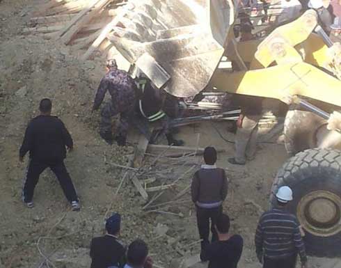 وفاة عامل وافد في انهيار جدار استنادي في اربد