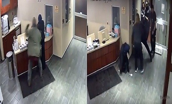 بالفيديو.. لحظة اعتداء شخص على فتاة محجبة داخل مستشفى بالفيديو.. لحظة اعتداء شخص على فتاة محجبة داخل مستشفى