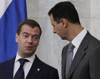 الأسد: مدفيديف نقل الينا عرضا اسرائيليا..الجولان مقابل مقاطعة ايران والمقاومة