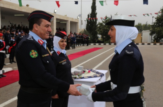 تخريج الدورة السادسة والخمسين من مستجدات الشرطة النسائية