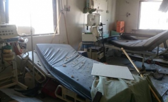 توقف جميع مستشفيات حلب عن العمل