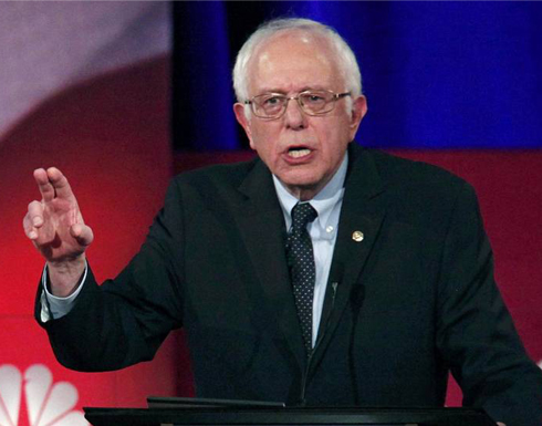 ساندرز: على واشنطن انتهاج سياسة أكثر توازنا في الشرق الأوسط