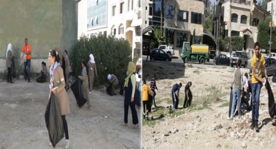 الأمانة و"كلنا الأردن" تنفذان المرحلة الثانية من مبادرة " مدينتي اجمل مدينة "