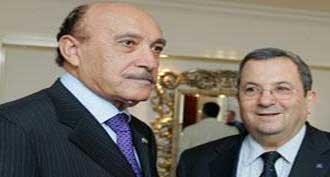 عمر سليمان يجري مباحثات مع نتنياهو وباراك بالقدس