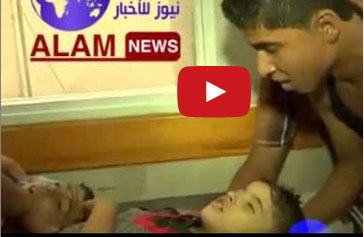 لحظة عودة الحياة لطفل أُعلن عن استشهاده في غزة