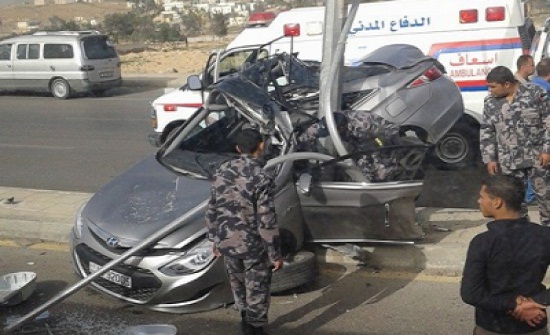 5 اصابات جراء حادث سير في الزرقاء .. 5 اصابات جراء حادث سير في الزرقاء ..