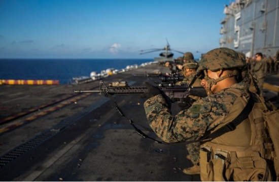 أميركا ترسل 2300 عنصر مشاة بحرية إلى الكويت