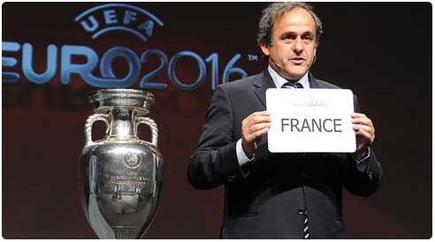 فرنسا تفوز بشرف استضافة أمم أوروبا 2016  