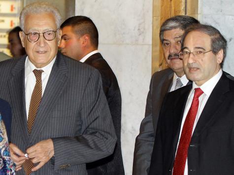 الإبراهيمي يصل دمشق الإبراهيمي يصل دمشق