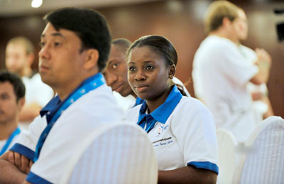  المعسكر السادس لمبادرة اجيال السلام يواصل فعالياته 