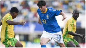 البرازيل تهزم زيمبابوي بثلاثية نظيفة  