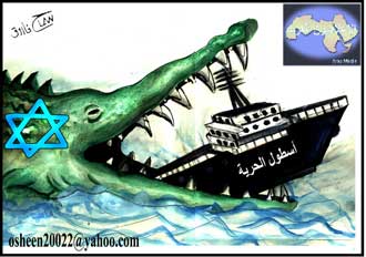  "الإعلاميون العرب " يؤكدون أن الإعتداء الصهيوني على اسطول الحرية حرب عصابات 