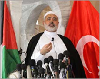 هنية يبشر بزوال حصار غزة    