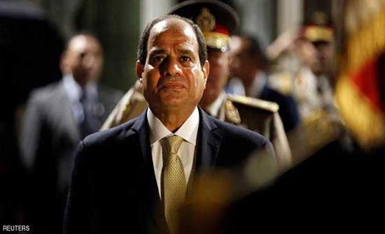 السيسي: أمن الخليج خط أحمر ونرفض تدخل إيران في المنطقة