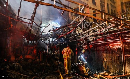 بالفيديو : انفجار ضخم في طهران يوقع قتيلا وخسائر مادية واسعة