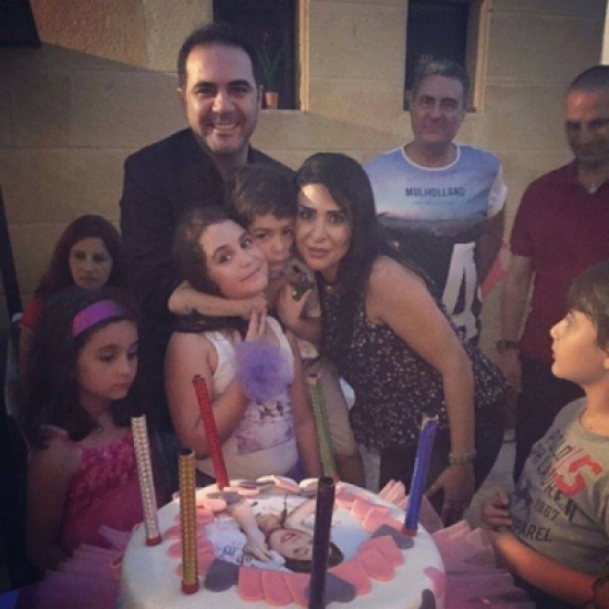 وائل جسار بحتفل بعيد ميلاد ابنته..بالصور وائل جسار بحتفل بعيد ميلاد ابنته..بالصور