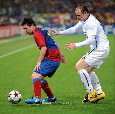 ميسي: الجميع يخشون واين روني	