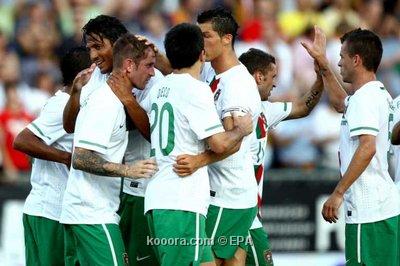 وصول رونالدو ورفاقه إلى جنوب افريقيا استعدادا للمونديال	