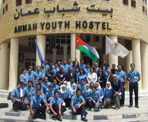 رئيس المجلس الاعلى للشباب يلتقي فريق سابلة الحسن 2010