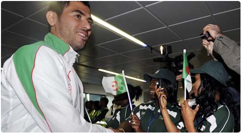 وصول بعثة الجزائر لمدينة ديربان