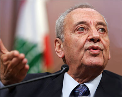 بري: إسرائيل ستسرق نفطنا وغازنا