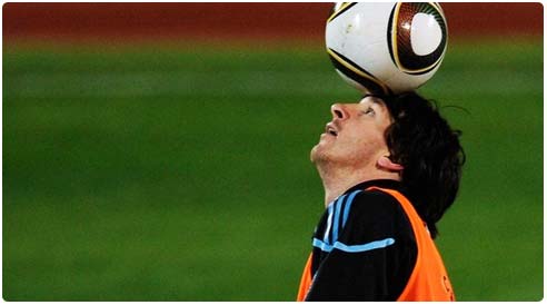 الصحافة الأرجنتينية قلقة لحالة ميسي البدنية  