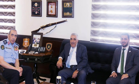 مدير الأمن العام يلتقي مدير الضمان بالوكالة مدير الأمن العام يلتقي مدير الضمان بالوكالة