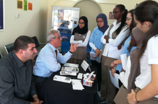اليرموك تشارك في اللقاء التعريفي بالجامعات العربية والأجنبية اليرموك تشارك في اللقاء التعريفي بالجامعات العربية والأجنبية