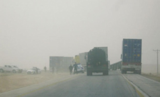 تدهور حافلة معتمرين يعيد فتح ملف خطورة طريق معان المدورة