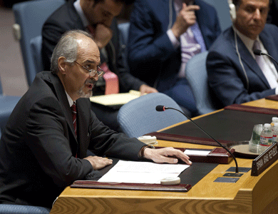 الجعفري يتهم رئيس مجلس الأمن بـ”اساءة” إدارة جلسة بشأن داعش