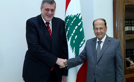 مسؤول اممي يدعو للاسراع بتشكيل حكومة لبنانية جديدة مسؤول اممي يدعو للاسراع بتشكيل حكومة لبنانية جديدة