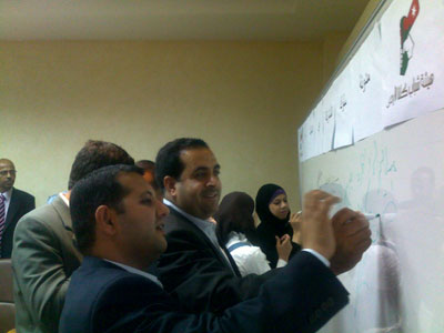 كلنا الاردن تطلق مدونة سلوك للعاملين والمتطوعين في العملية الانتخابية