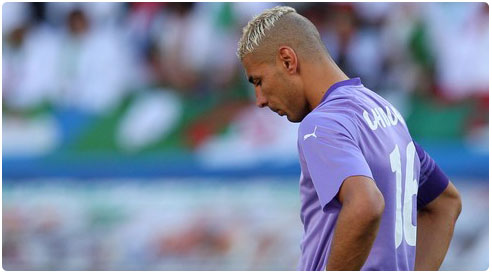 الشاوشي يتعرض للإصابة في التدريبات  